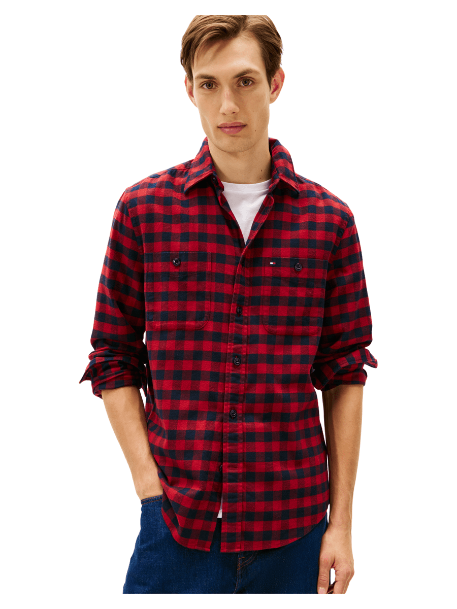 Tommy Hilfiger Skjorter mw0mw41496-0qj_M - Bygholm Menswear